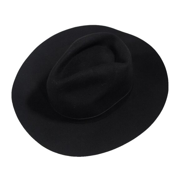 Lack of Color The‎ Grove Wool Felt in Black Large (59cm) - New